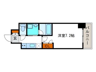 スプランディッド大阪WESTの物件間取画像